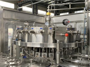 Автоматическое оборудование для линии выдува и розлива газ/негаз воды в стеклянную тару, объемом 0,2-2,0 л