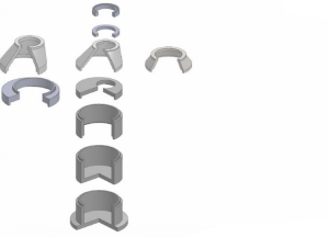 Оборудование для формирования бетонных стояков люков, Afinitas