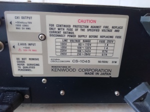 Осциллограф Kenwood CS-1045
