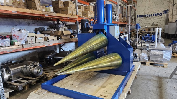 Вальцы конические для изготовления воронок, ЦКТ, силосов, прокатки конусов