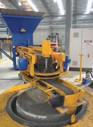 Оборудование для производства бетонных труб VIHY Multicast, Дания