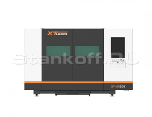 Оптоволоконный лазер для резки металла в защитной кабине XTC-1309A/2000 Raycus