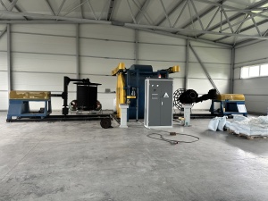 Линия ротоформования полимерных изделий D 2500 мм