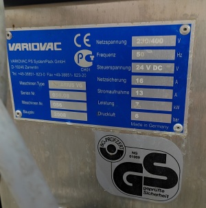 Трейсилер Variovac Rotarius VG запайщик лотков