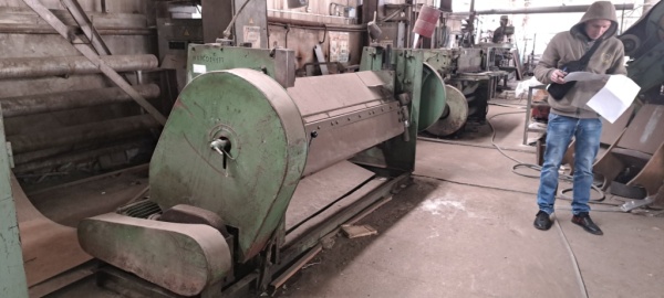 Листогиб с поворотной балкой модель ЛС-6