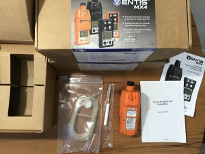 Газоанализатор взрывозащищенный с поверкой Ventis MX4 на метан, сероводород