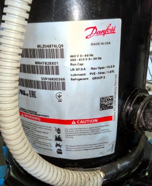 Холодильный 3х компрессорный агрегат мтн-MLZ048N4