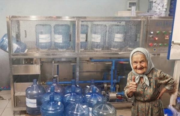 Триблок розлива, ополаск., укупора - 19 л пэт