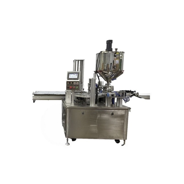 Линия фасовки пасты и густых соусов в пластиковые стаканчики HGP-30