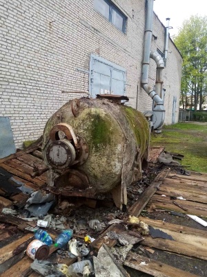 Котел для варки субпродуктов Ж4-ФПА