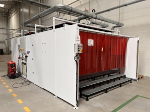 Роботизированный сварочной ячейки KAWASAKI BA006L-A