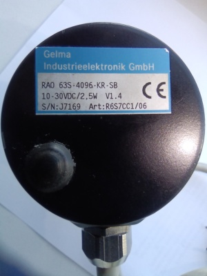 RAO 63S-4096-KR-SB Gelma Энкодер с пружинной муфтой