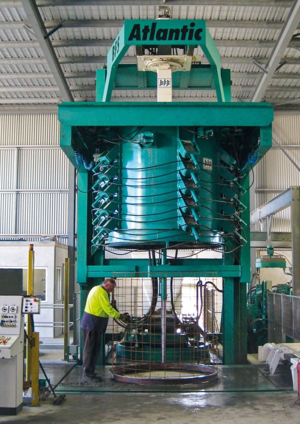 Оборудование для производства бетонных труб и колец, BFS – ATLANTIC, Германия