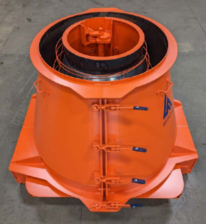 Оборудование для производства бетонных конусных изделий, Afinitas