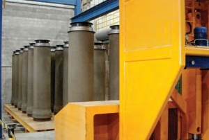 Оборудование для производства бетонных труб, VIHY Mastermatic, HawkeyePedershaab Дания