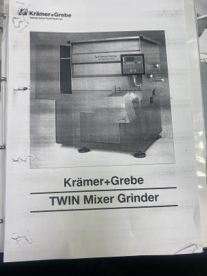 Фаршемешалка скоростная CFS KRAMER+GREBE TMG 2200/280