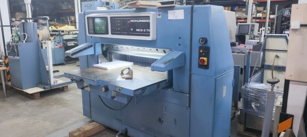 Wohlenberg 115 MCS-2TV программа, Воздушный стол, широкие столы, состояние очень хорошее