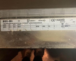 Шкаф шоковой заморозки Sagi IM101S