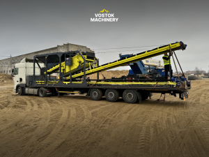 Мобильный грохот на салазках SCREEN 60