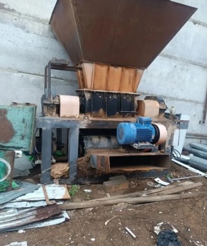 Шредер древесины двухвальный шдп-5дм