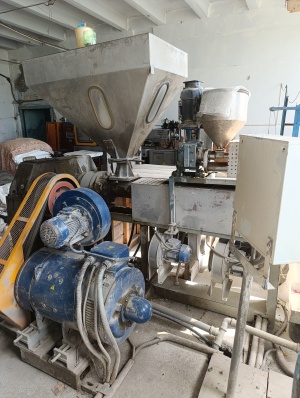 Кабельная линия с червячным прессом ЧП 63х25Д и червячным прессом ЧП 25х25Д