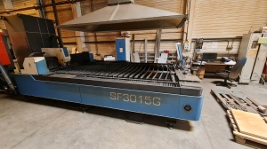 Установка лазерной резки металла SENFENG SF3015G (3000W Raycus)