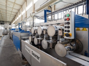 Линия для производства химического волокна