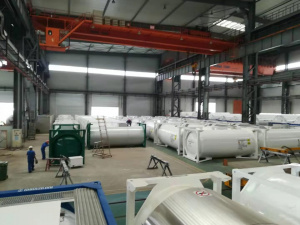 Танк-контейнер объём 24,7м3 тип Т50, для перевозки пропана, бутана