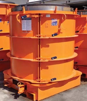 Оборудование для формирования бетонных стояков люков, Afinitas