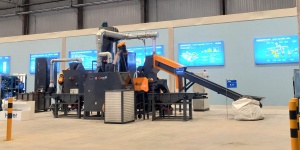 Линия для переработки кабеля 400-800 кг/час