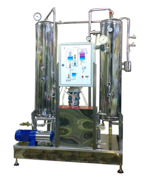Автоматическое оборудование для линии выдува и розлива газ/негаз воды и напитков в стеклянную тару, объемом 0,2-2,0 л