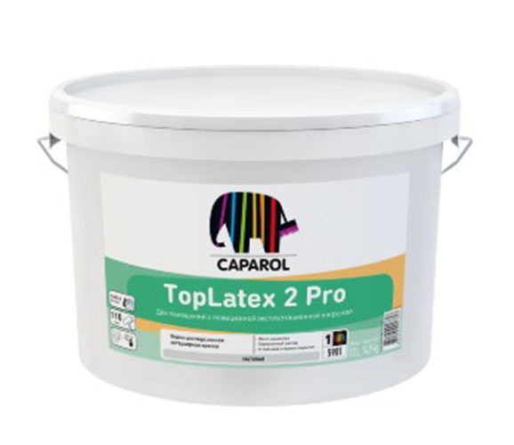 Краска для внутренних работ Caparol TopLatex 2 Pro
