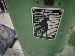 Проволокошвейка VEB Leipziger