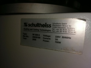 Восковой инжектор schultheiss wi 500 s