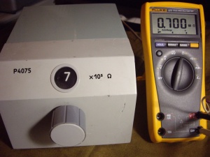 Прибор Р4075 магазин сопротивления