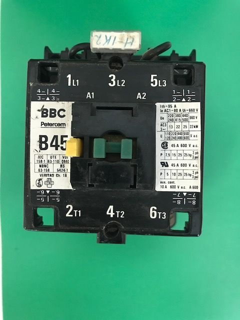 B45 BBC Petercem контактор
