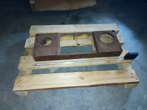 3Д642 панель передняя от штурвалов управления и пульта