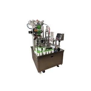 Роторный станок для розлива жидкости в стаканы KIS-2