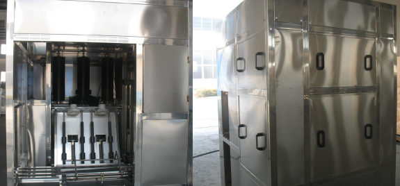 Автоматическое оборудование для линии розлива питьевой воды в ПЭТ тару объемом 19 л, производительностью до 900 бутылок в час