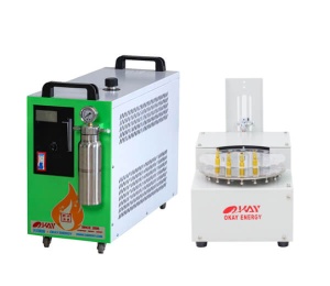 Автоматическая ротационная машина для запечатывания ампул с кислородно-водородным пламенем OKRFH-18