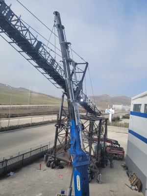 Радиальный конвейер Автоматический Телескопический PTRC1055, 500 т/ч, PolygonMach Турция