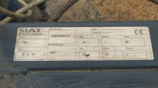 ПАЛЕТООБМОТЧИК SIAT PAKLET SW1L 16-M-2BF