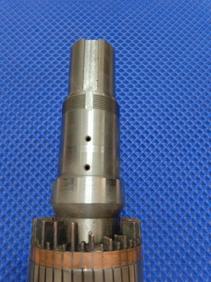 Ротор электродвигателя рельсошлифовального поезда ршп-48