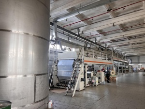 TB1600 — Линия нанесения клеевого слоя на BOPP и ПЭ пленку (производство скотча, клейких лент и защитных пленок) Цена договорная