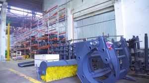 Грабли для силоса на телескопический погрузчик Manitou, Heli, Merlo и других