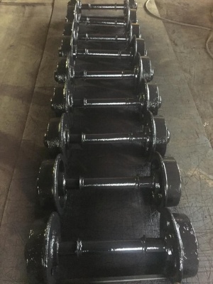 Колесные пары на вагонетку