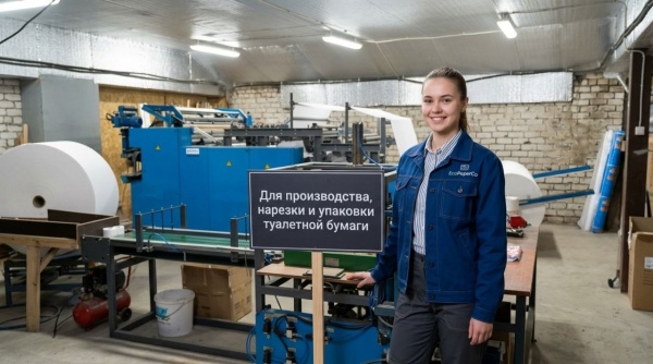 Линия для изготовления туалетной бумаги