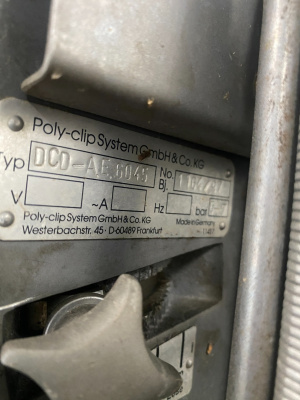 Клипсатор Poly-clip DCD-AE6045