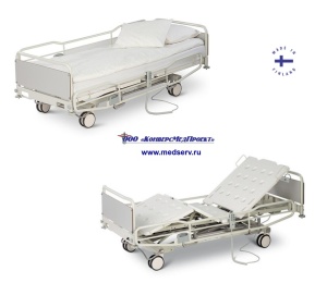 Медицинская функциональная кровать с электроприводом ScanAfia XTK, Lojer, Финляндия