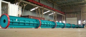 Оборудование для производства преднапряженных столбов и свай большой длины, Stalpi BFS